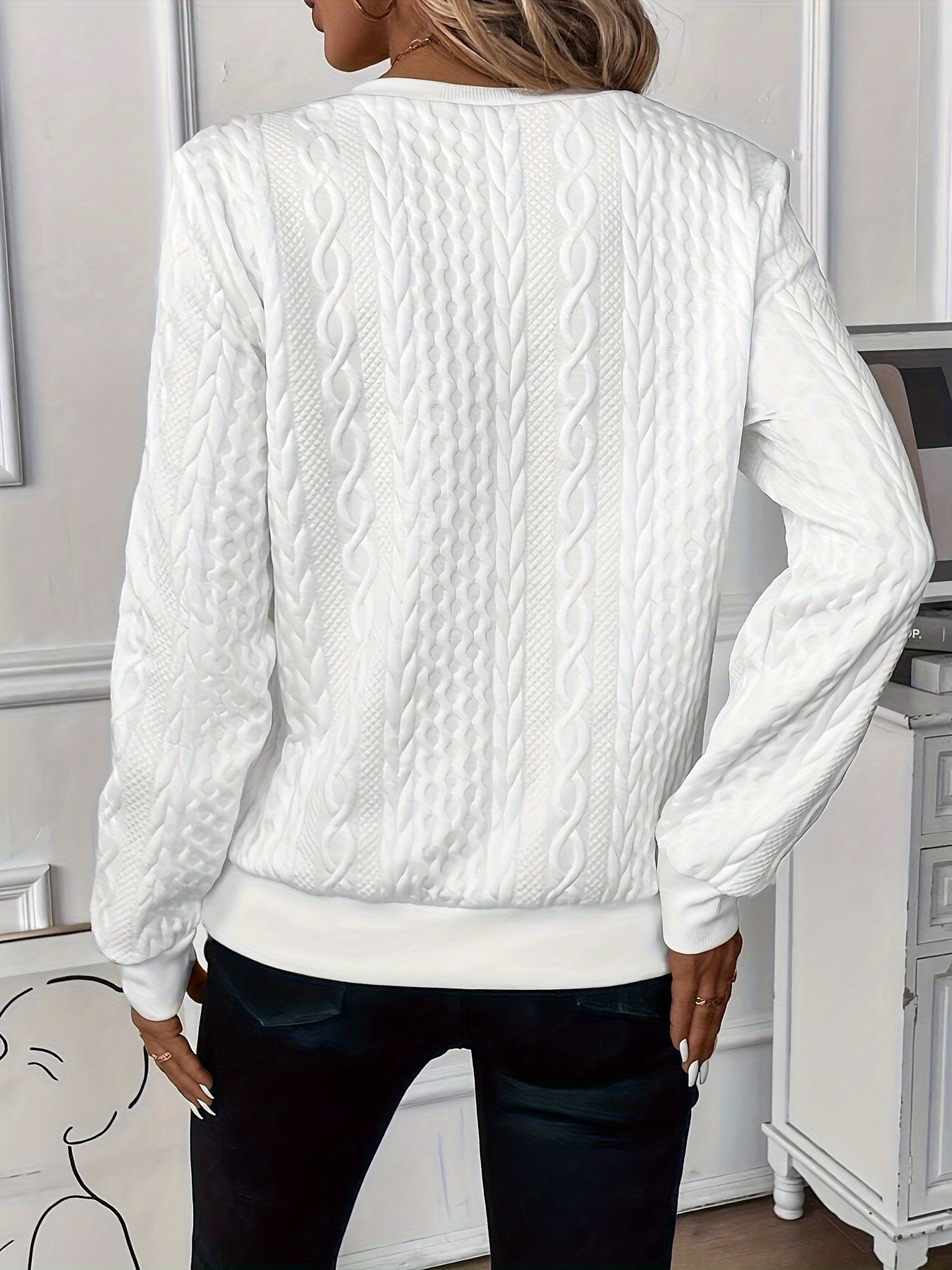 Hannah Elegant Jumper with Zip