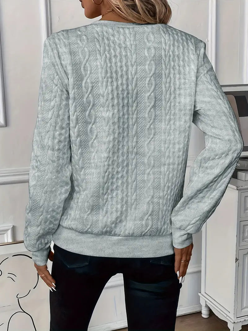 Hannah Elegant Jumper with Zip