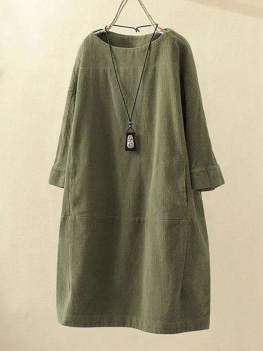 Maya Relaxed Midi Dress